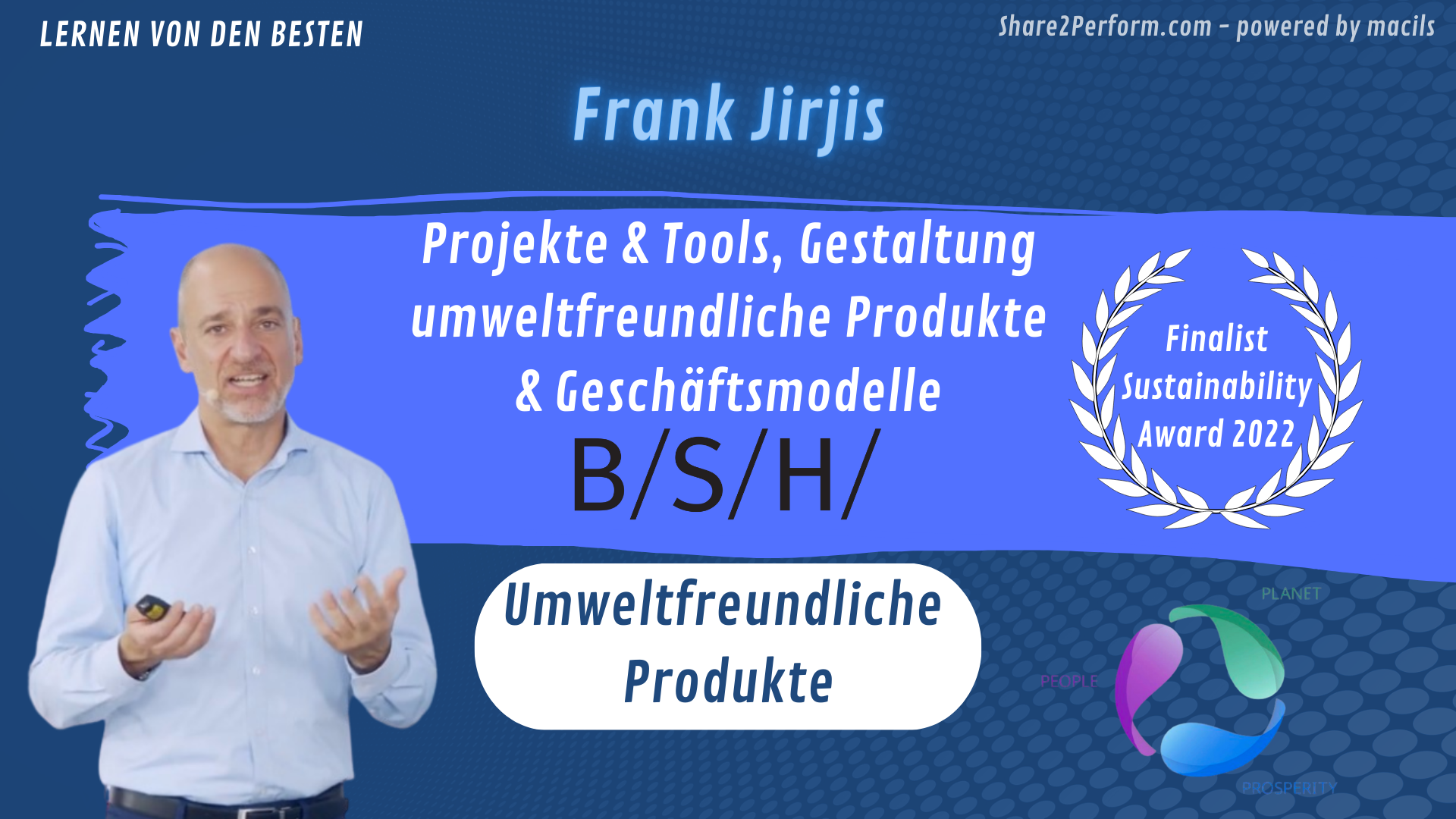 GREEN - Environmentally friendly products with Frank Jirjis