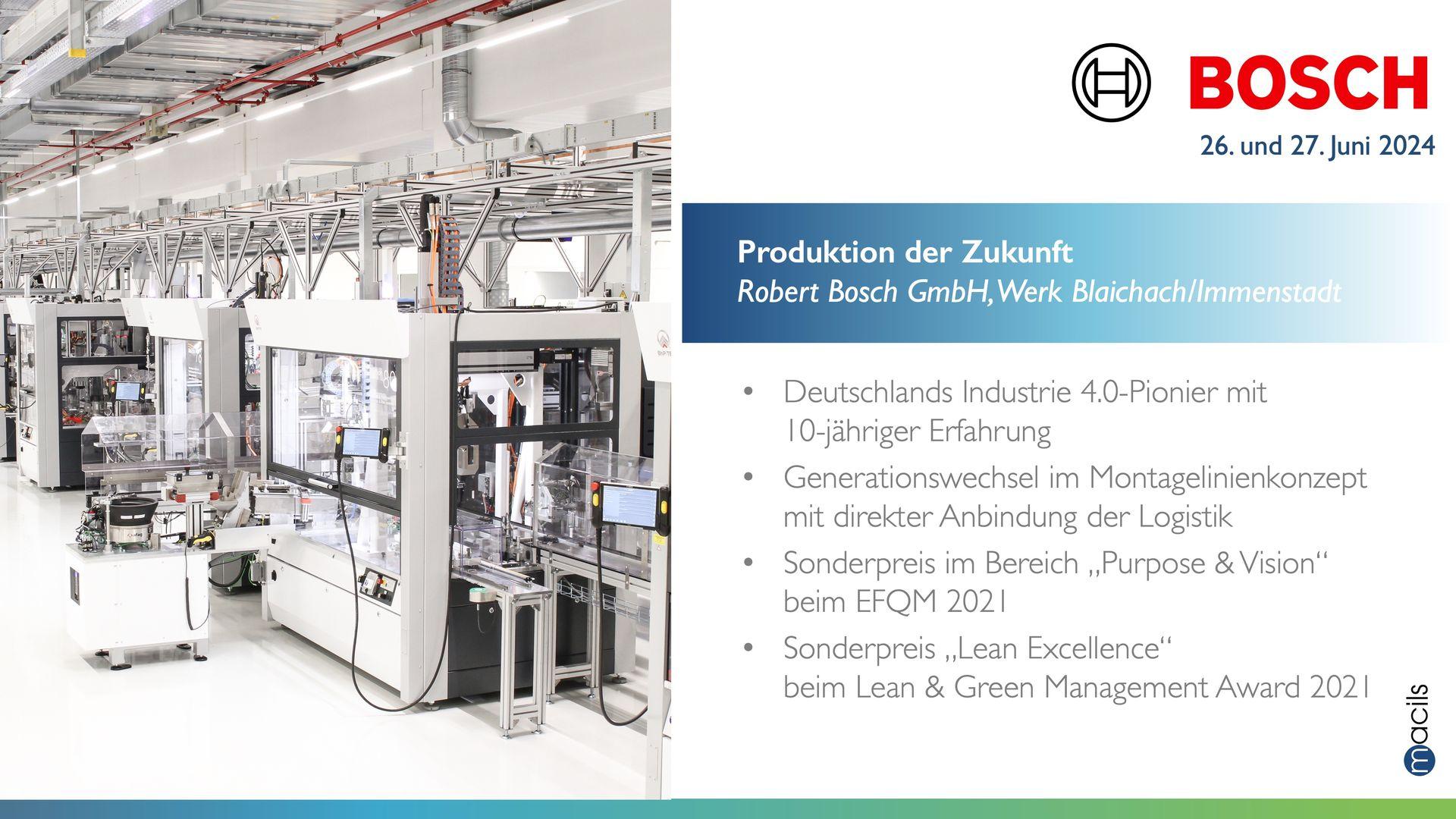 Bosch Produktion der Zukunft