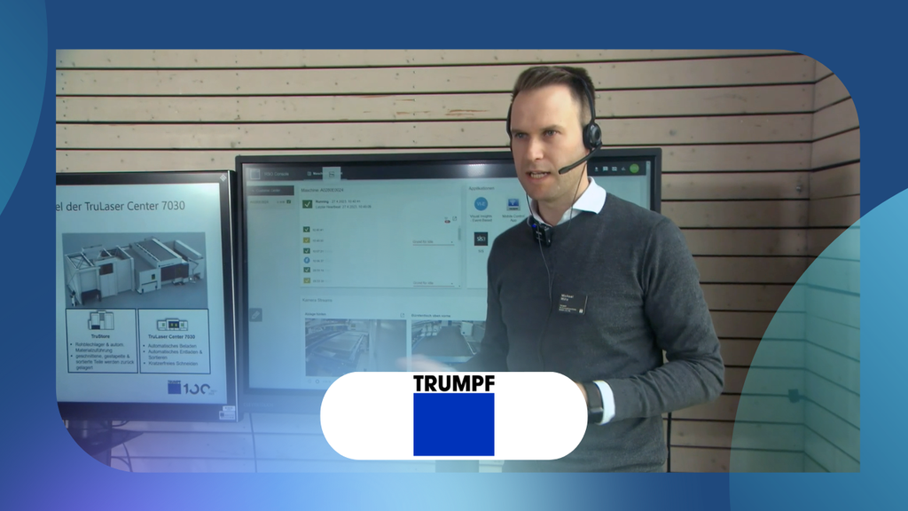 Video: Infomeilen: Pay-per-Part (Remote Control in der Blechfertigung)
