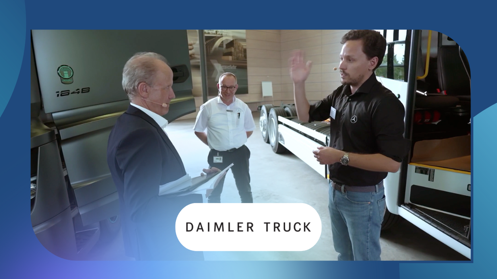 Video: Marktstände mit verschiedenen LKW's