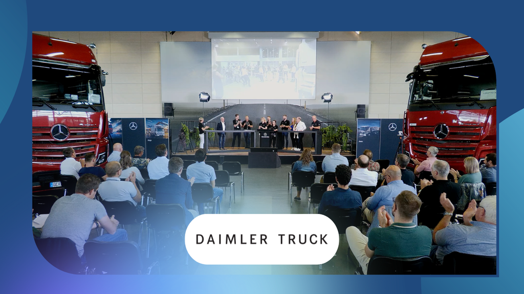 Video: Abschluss der Veranstaltung bei Daimler Truck