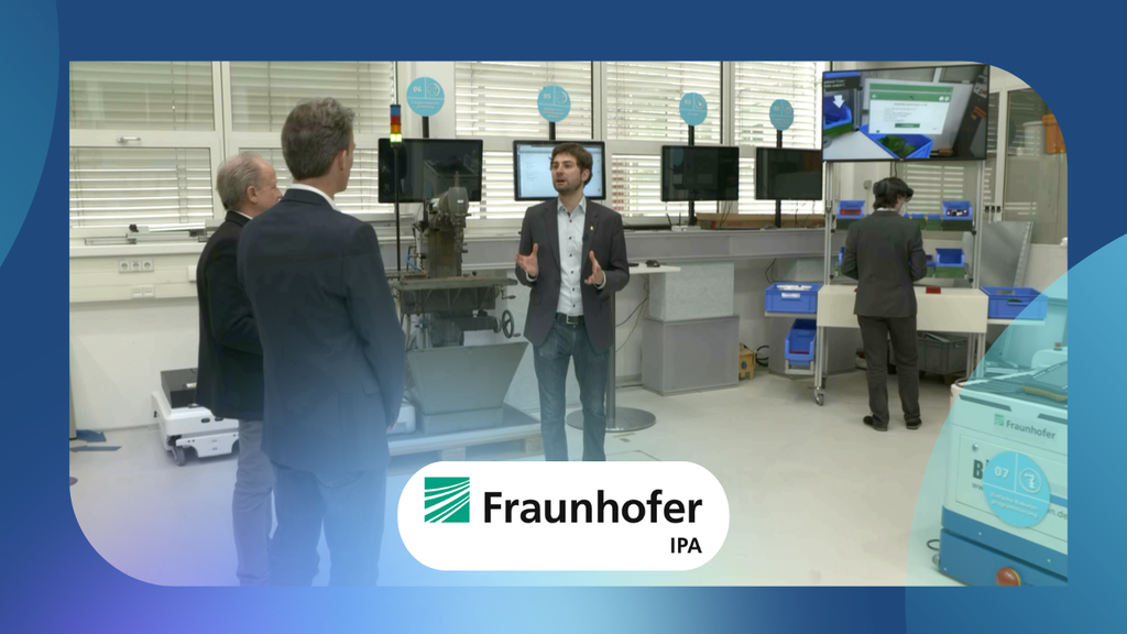 Best Practice: Forschungslandschaft und Integrationsplattform für die zukunftsfähige Fabrik - Teaser Industrie 4.0 Fraunhofer IPA