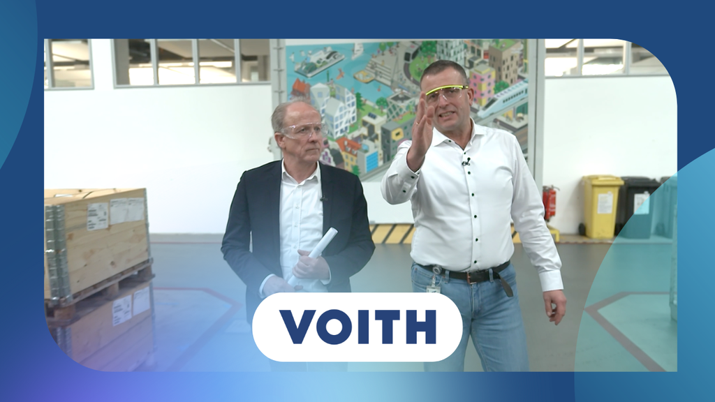 Video: Digitale Werksführung - Überblick Voith Turbo Werk Garching