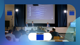 Best Practice: Begrüßung Tag 2 und Fragerunde TRUMPF