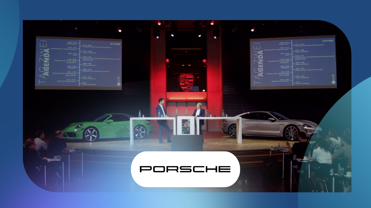 Begrüßung Tag 2 Porsche